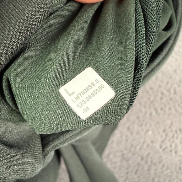 Lululemon Shorts Mens L Green Steady State Sweat Gym Yoga 7” Fleece M7BMSS - Picture 8 of 9